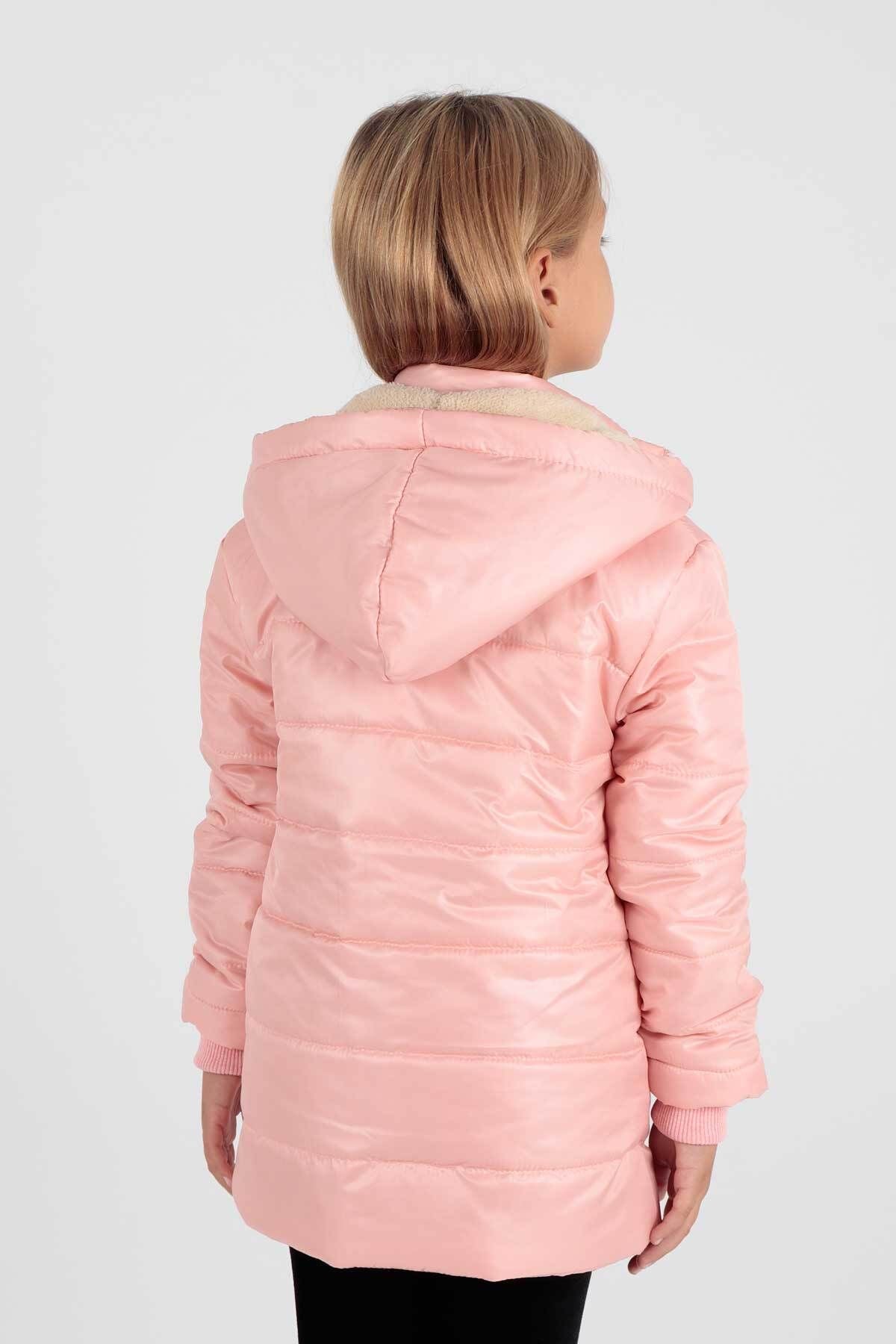 Girl's Coat with Welsoft Inside Girl's Coat Ak2236