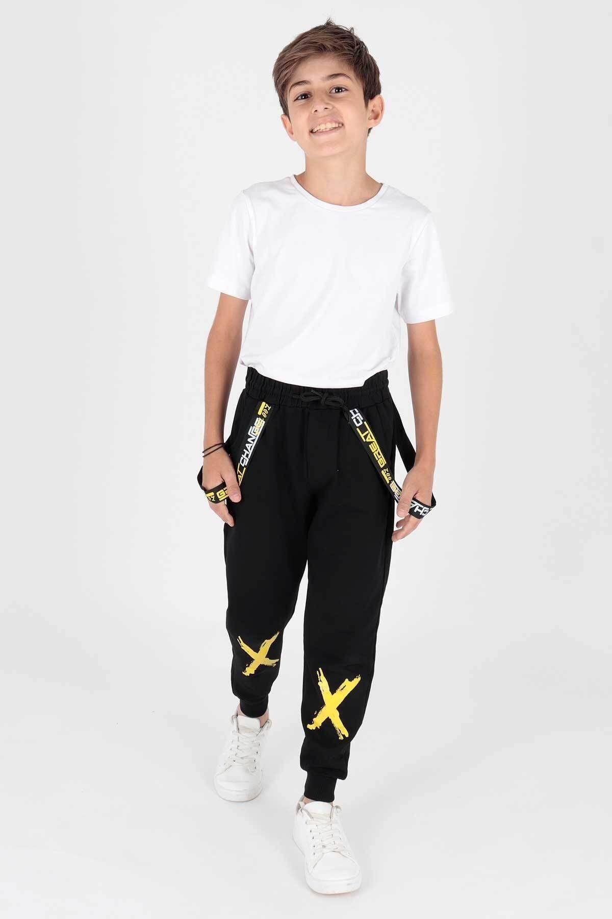 AHENK KİDS BOYS XX PRINTED SWEATPANTS AK2105