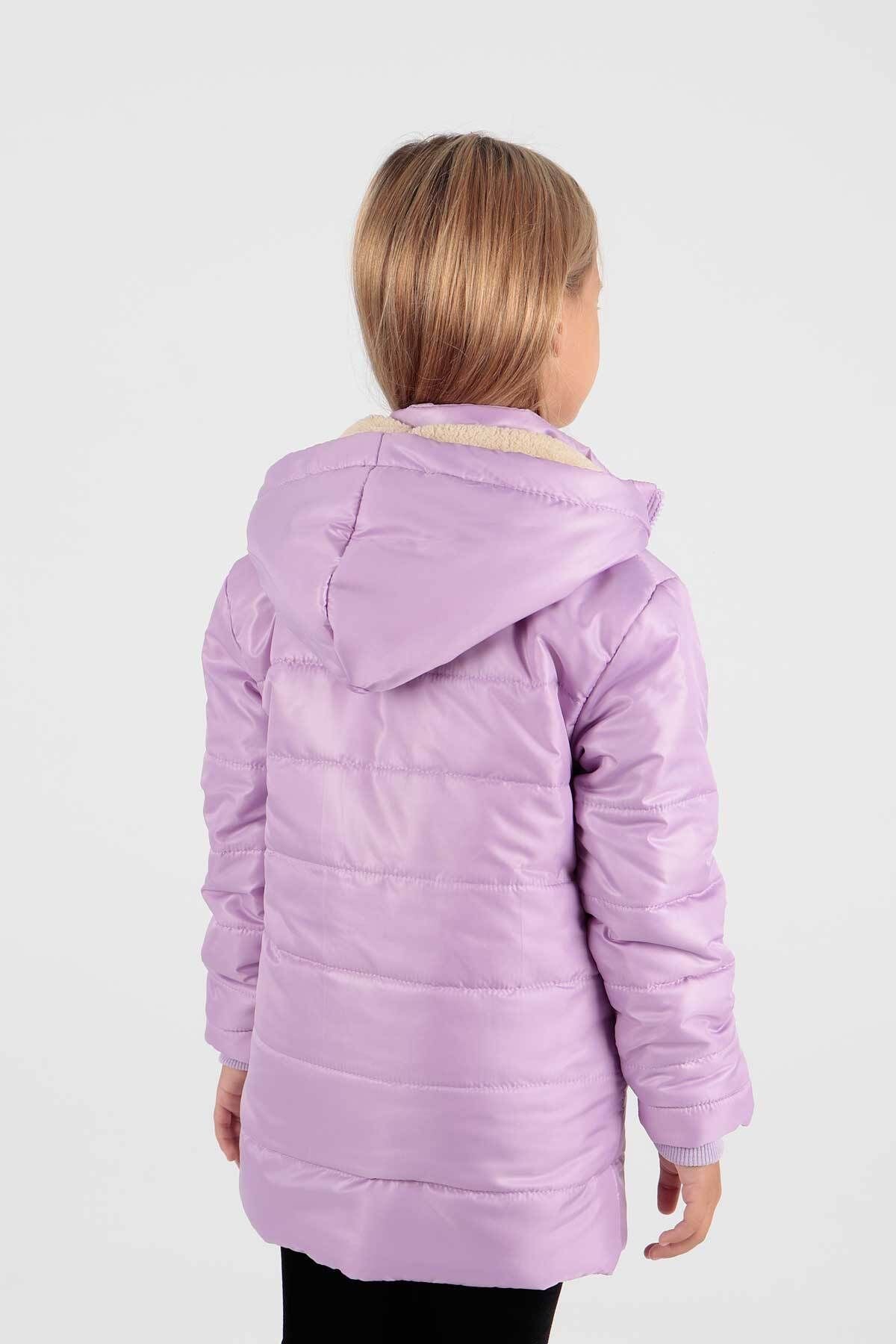 Girl's Coat with Welsoft Inside Girl's Coat Ak2236