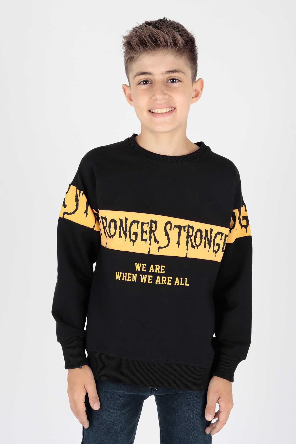 AHENK KİDS ERKEK STRONG BASKILI SWEAT