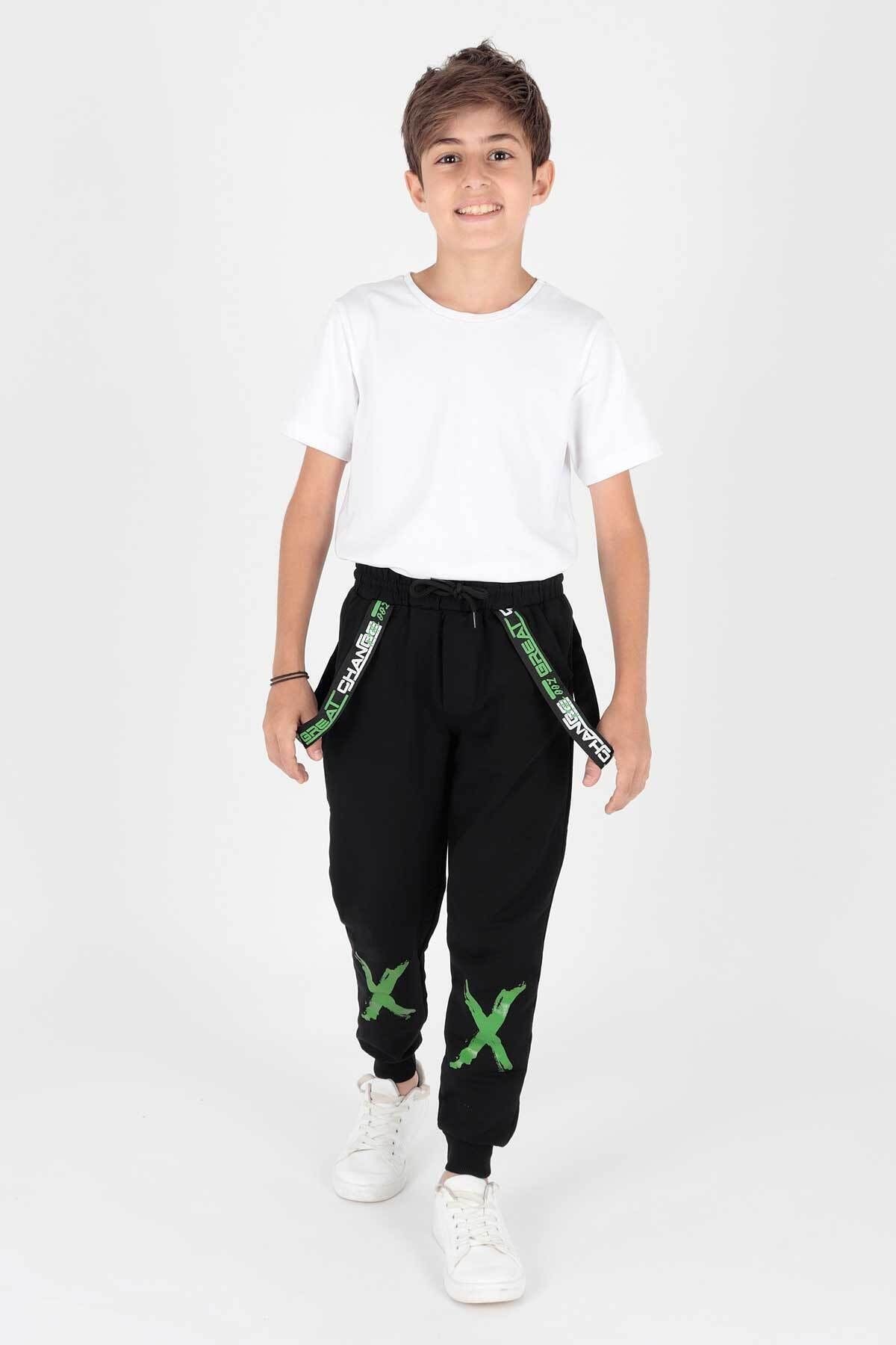 AHENK KİDS BOYS XX PRINTED SWEATPANTS AK2105