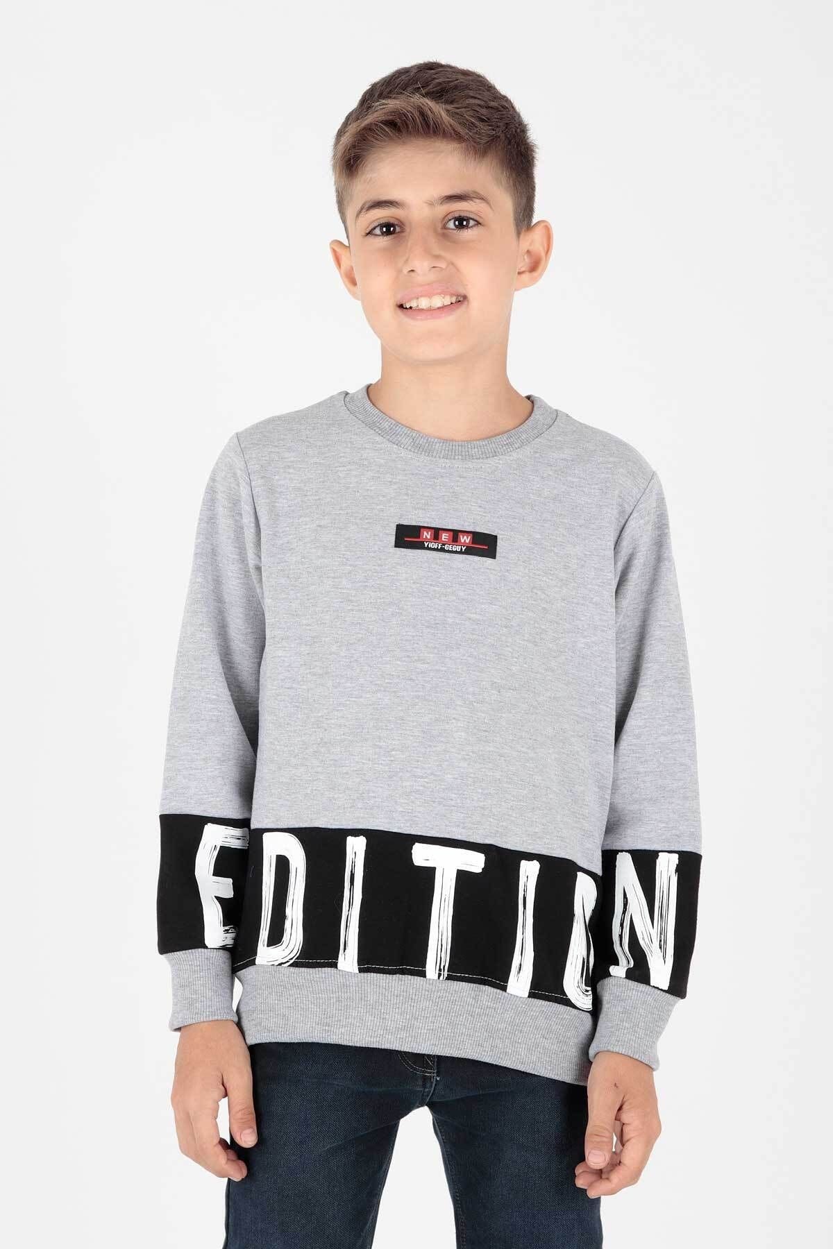 AHENK KİDS AK15121 MEN'S EDITION PRINTED SWEAT