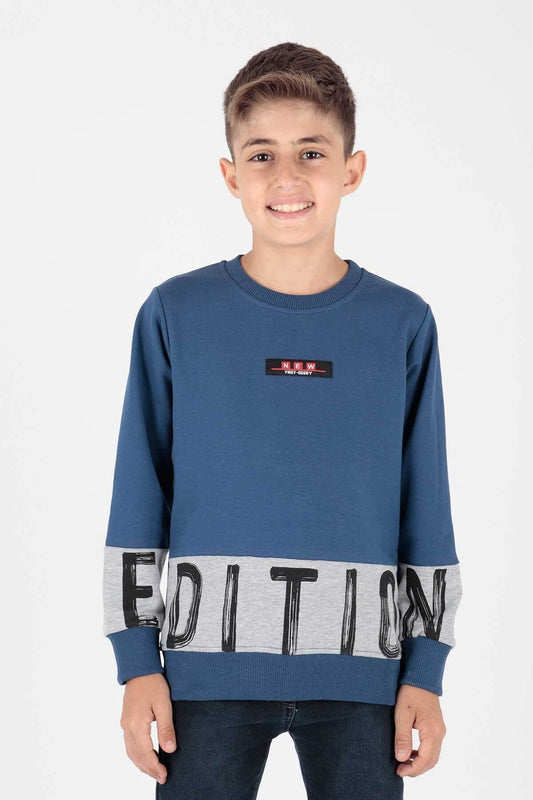 AHENK KİDS AK15121 MEN'S EDITION PRINTED SWEAT