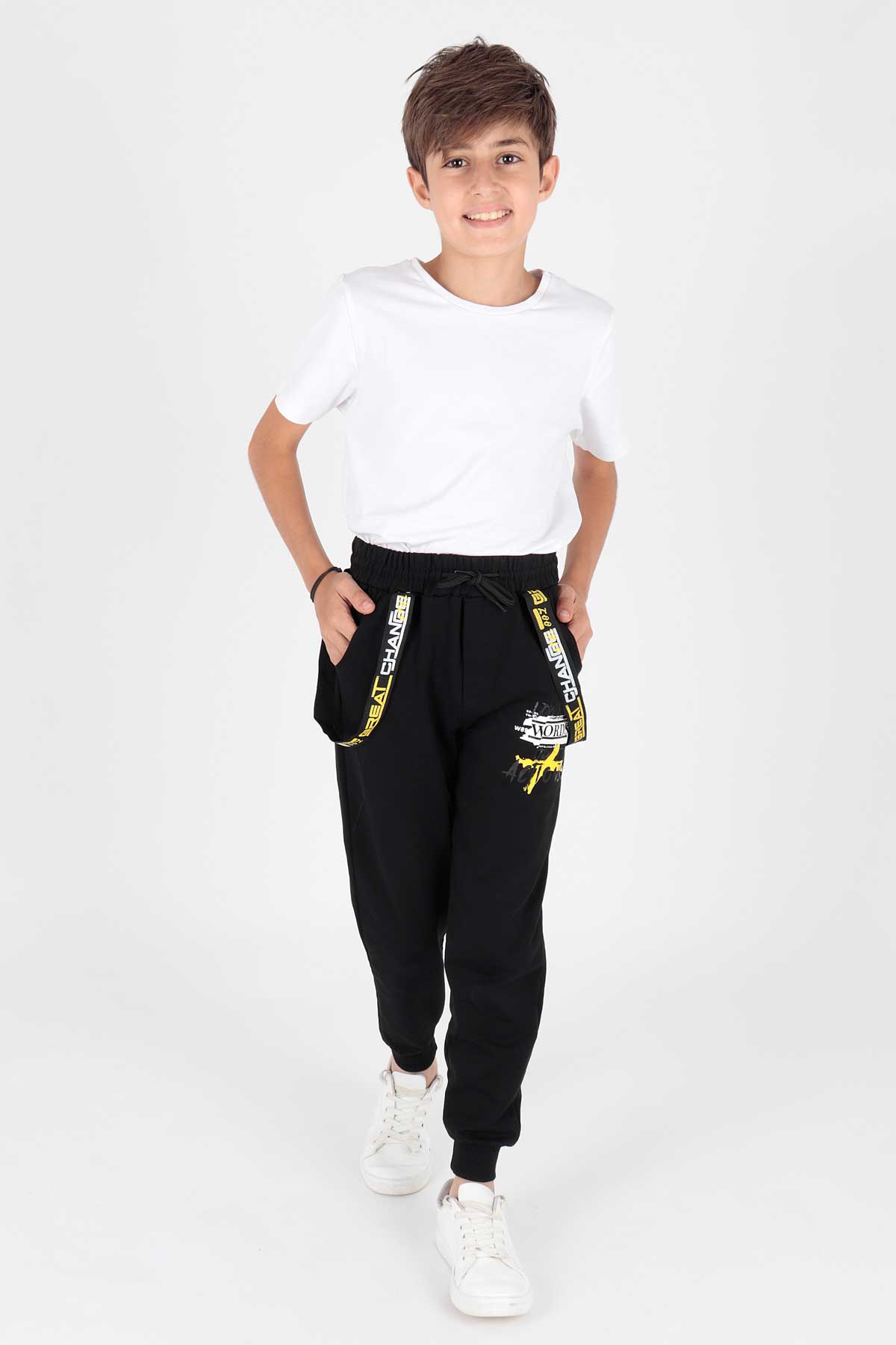 Boys' Works Printed Trend Sweatpants Ak2104