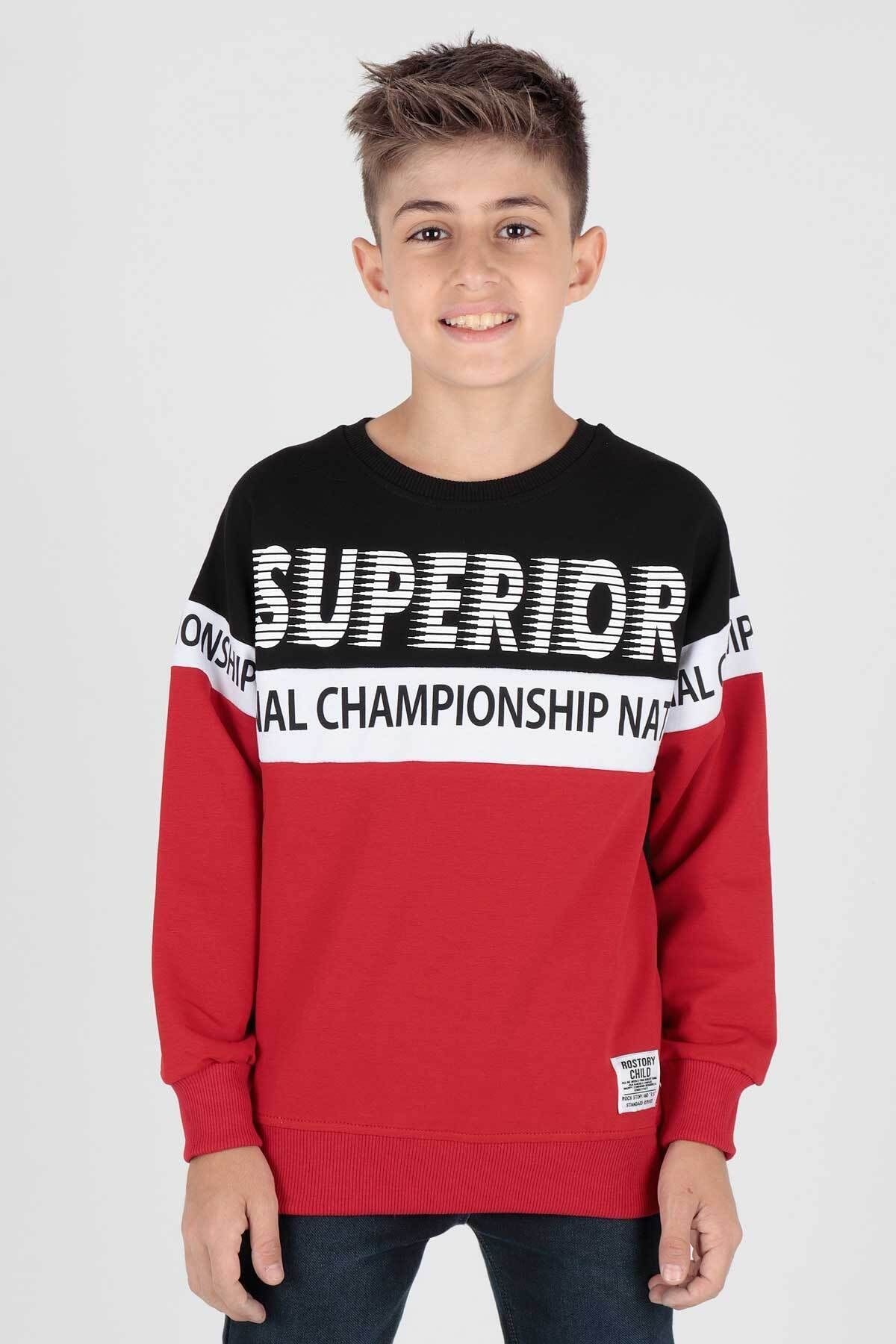 AHENK KİDS AK15118 MEN'S SUPERIORS PRINTED SWEAT