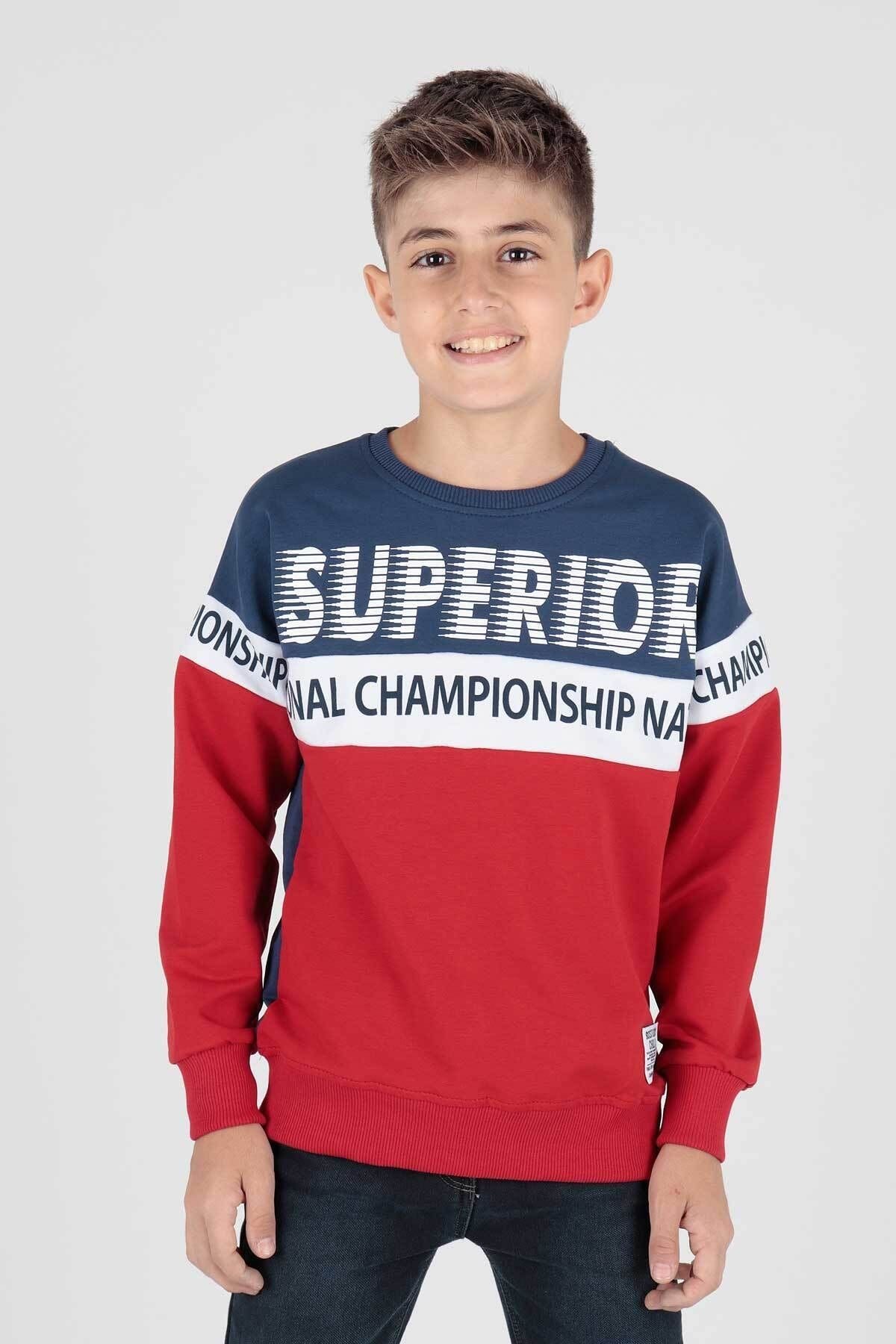 AHENK KİDS AK15118 MEN'S SUPERIORS PRINTED SWEAT