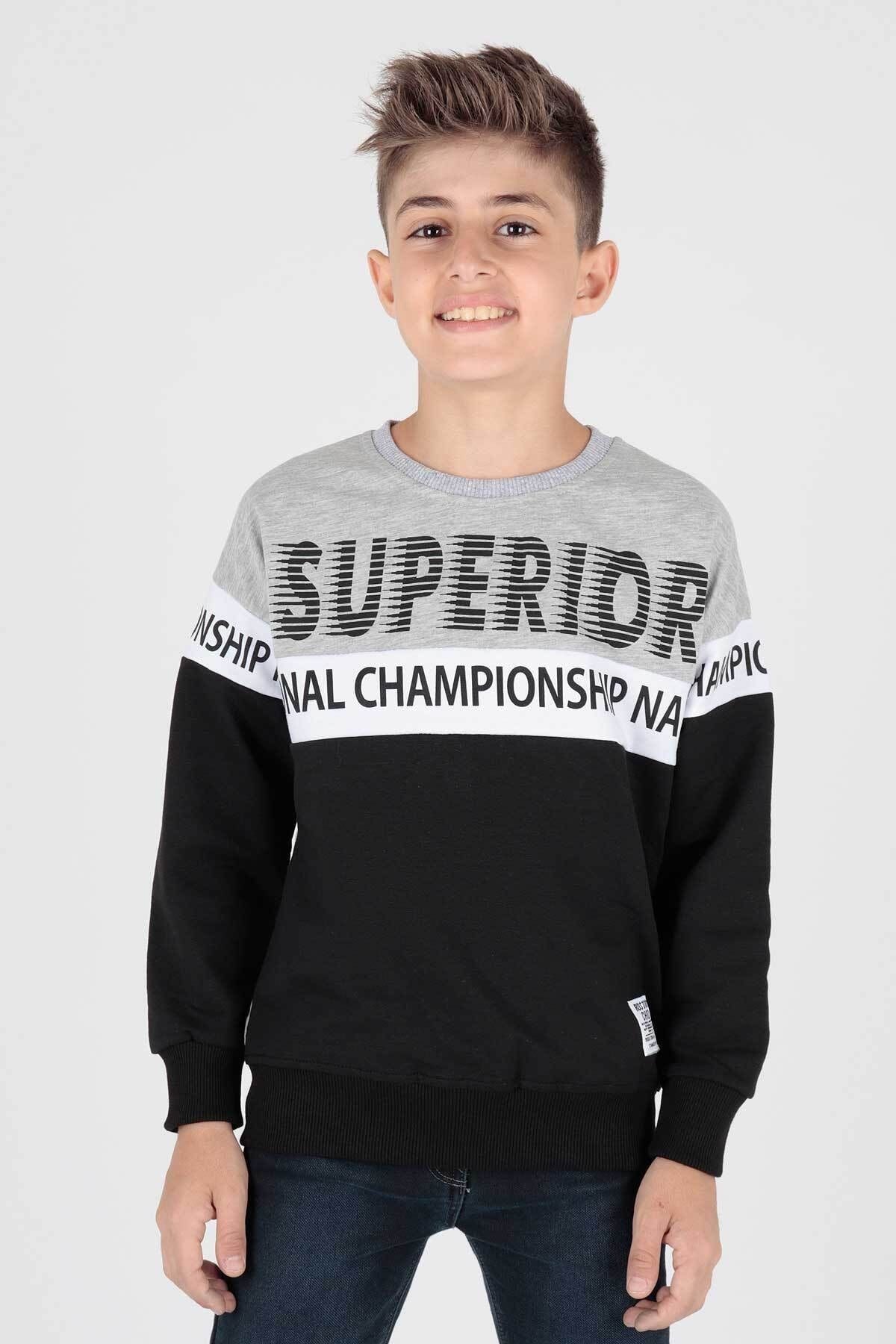 AHENK KİDS AK15118 MEN'S SUPERIORS PRINTED SWEAT