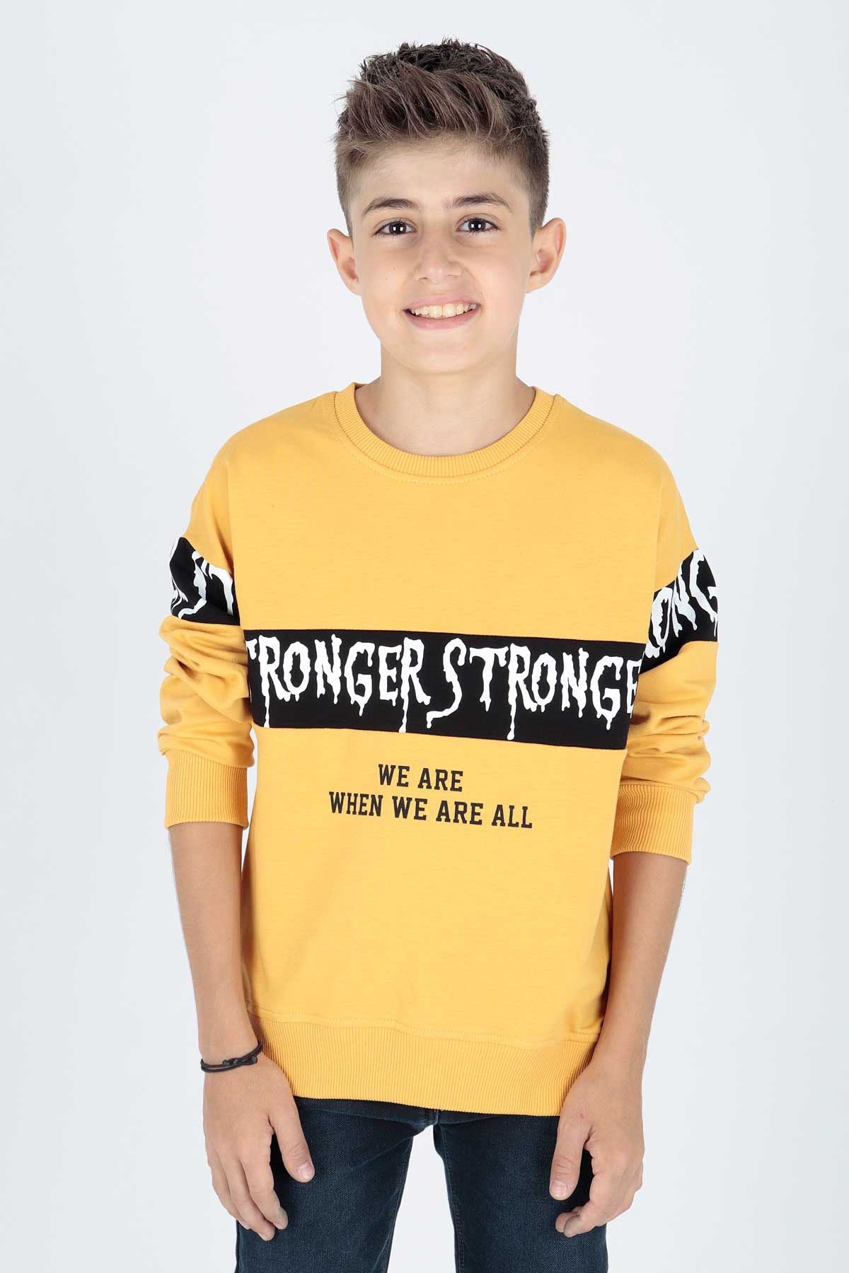 AHENK KİDS AK15106 MEN'S STRONG PRINTED SWEAT