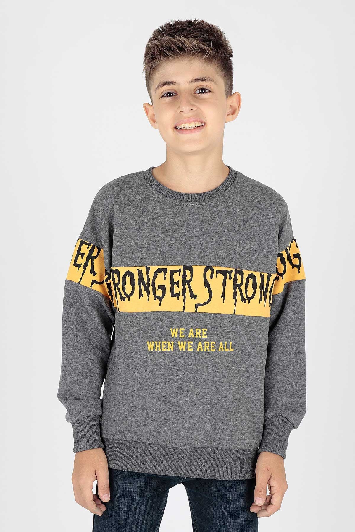 AHENK KİDS AK15106 MEN'S STRONG PRINTED SWEAT