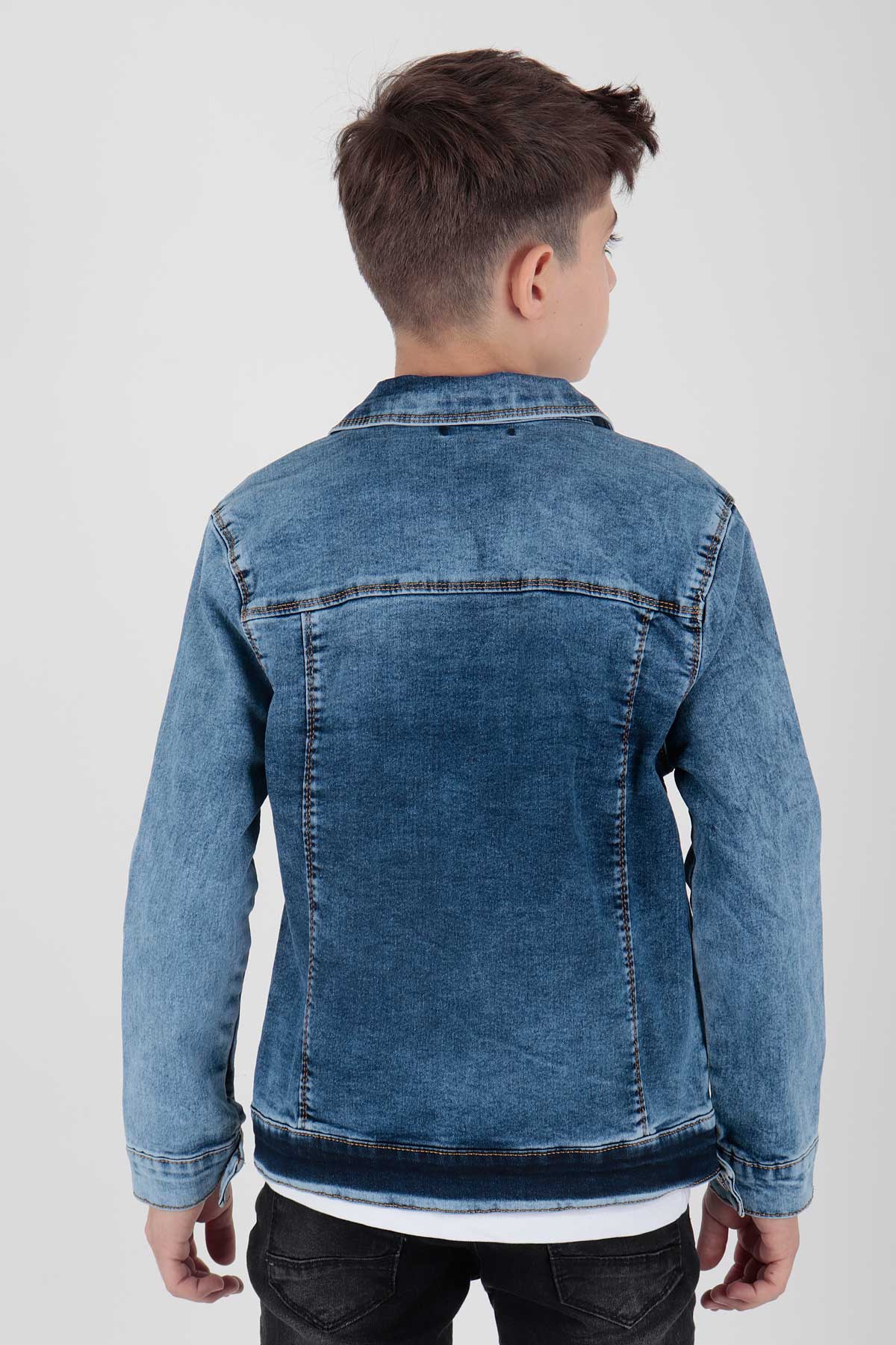 Boy's Jean Jacket Casual Fashionable Ak22152023