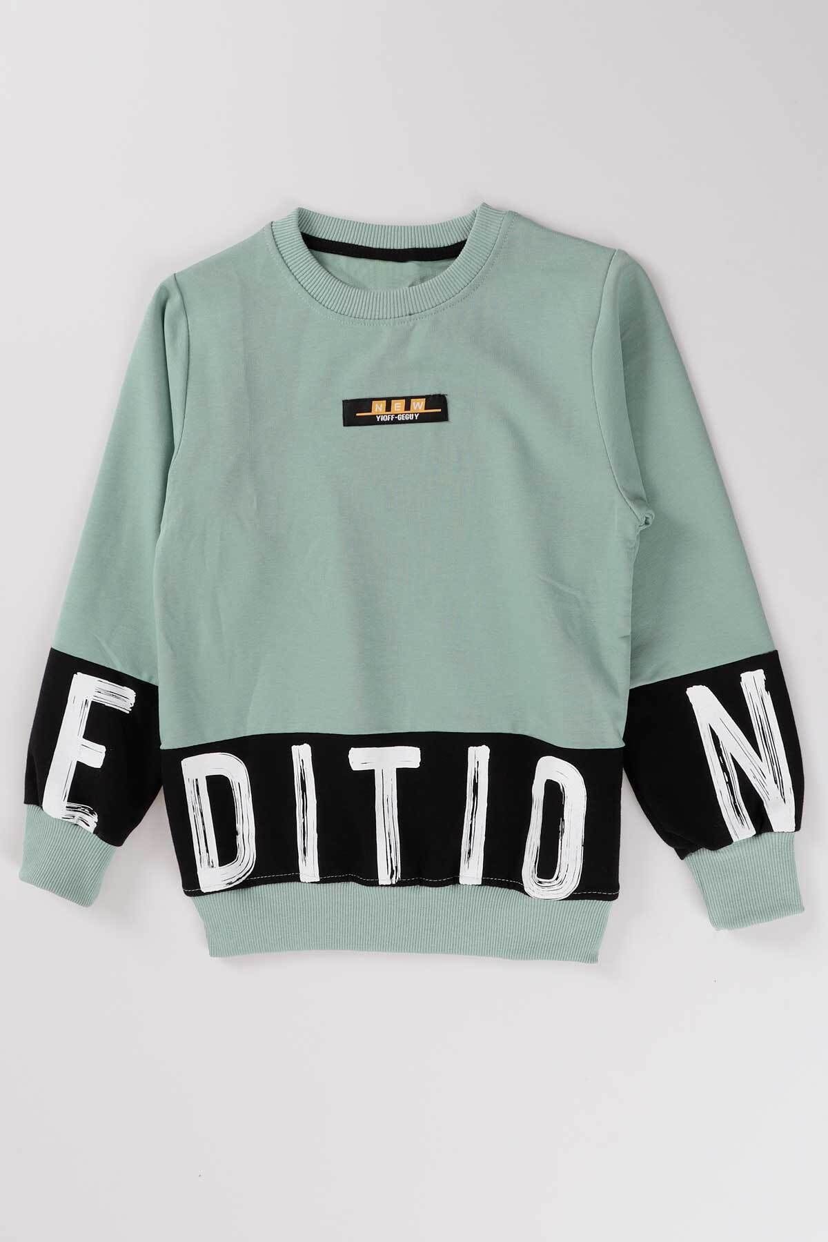 AHENK KİDS AK15121 MEN'S EDITION PRINTED SWEAT