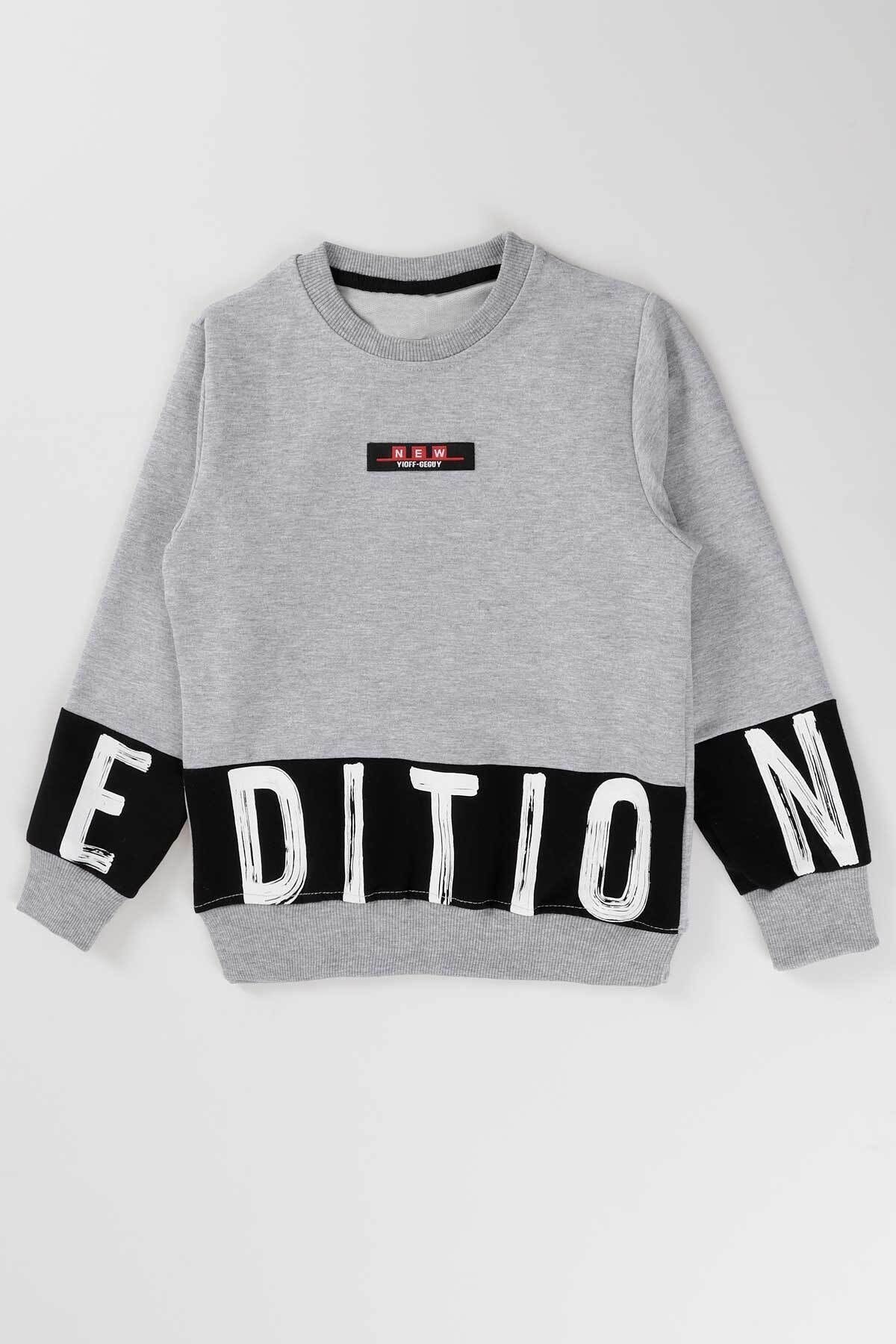 AHENK KİDS AK15121 MEN'S EDITION PRINTED SWEAT