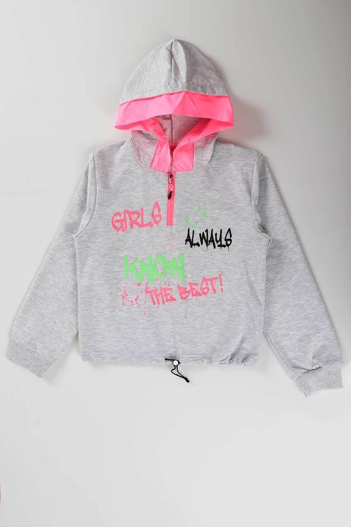 AHENK KİDS AK722407 GIRLS ALWAYS PRINTED CAP.SWEAT