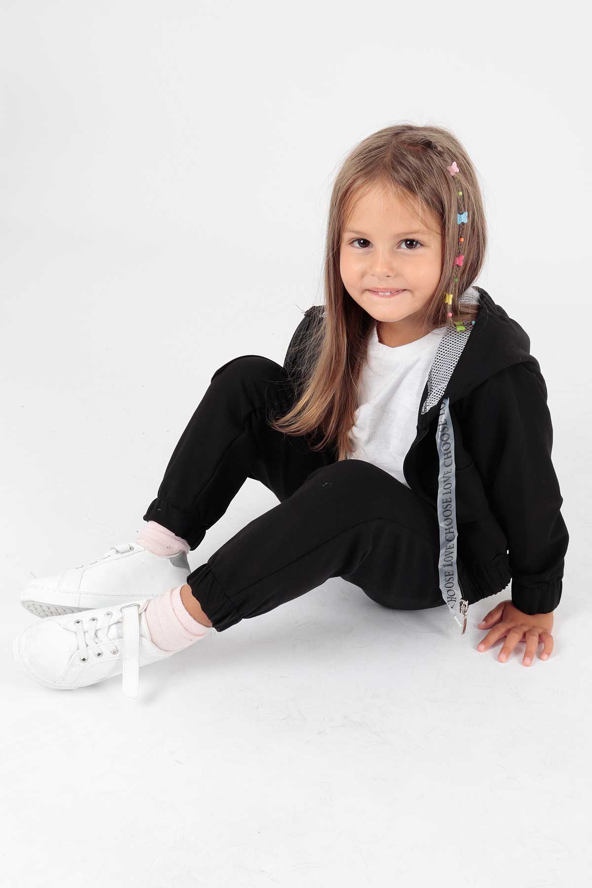 Girl's Tracksuit Set with Pockets Ak2234