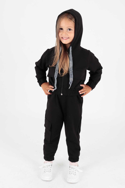 Girl's Tracksuit Set with Pockets Ak2234