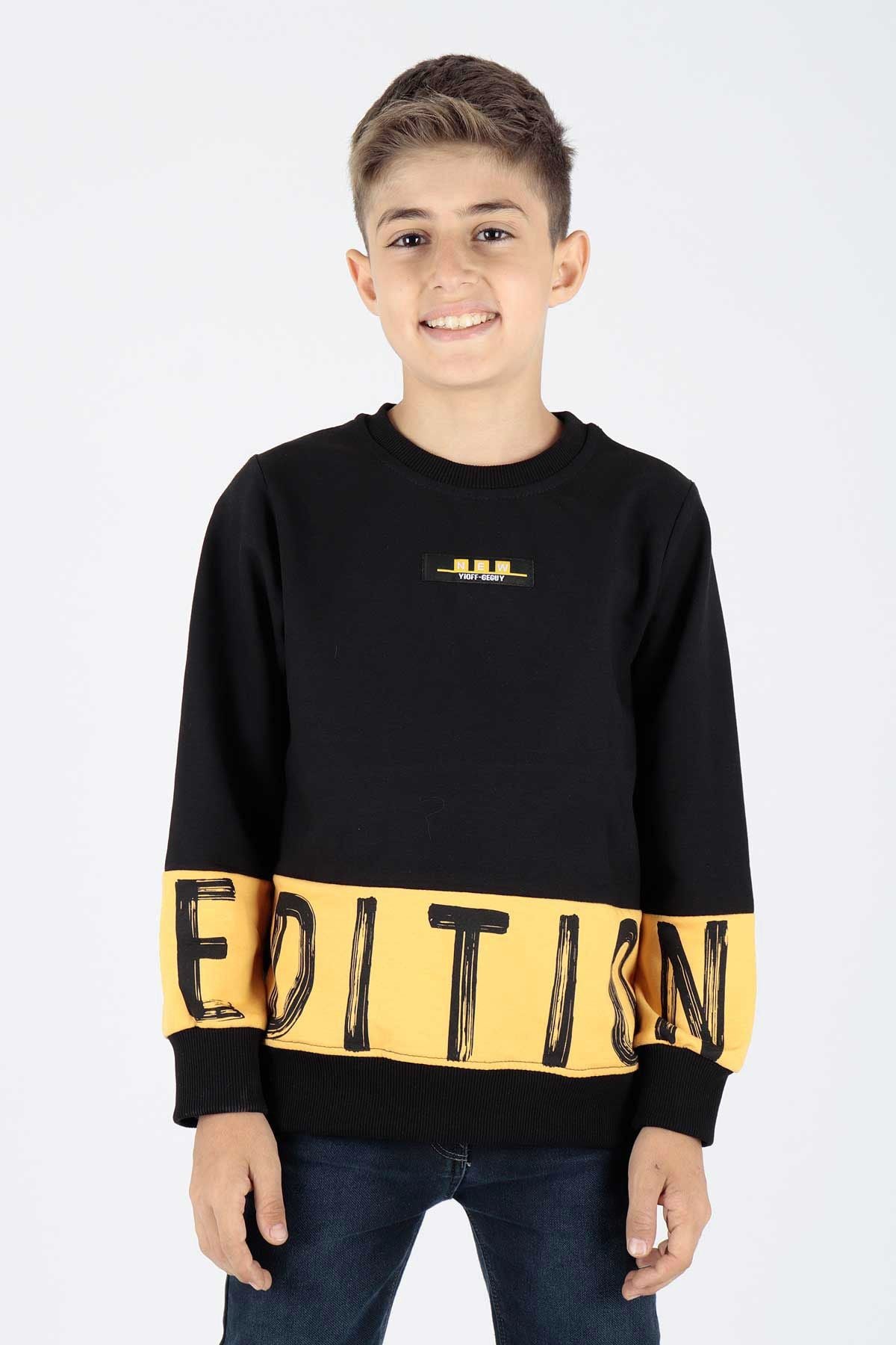 AHENK KİDS AK15121 MEN'S EDITION PRINTED SWEAT