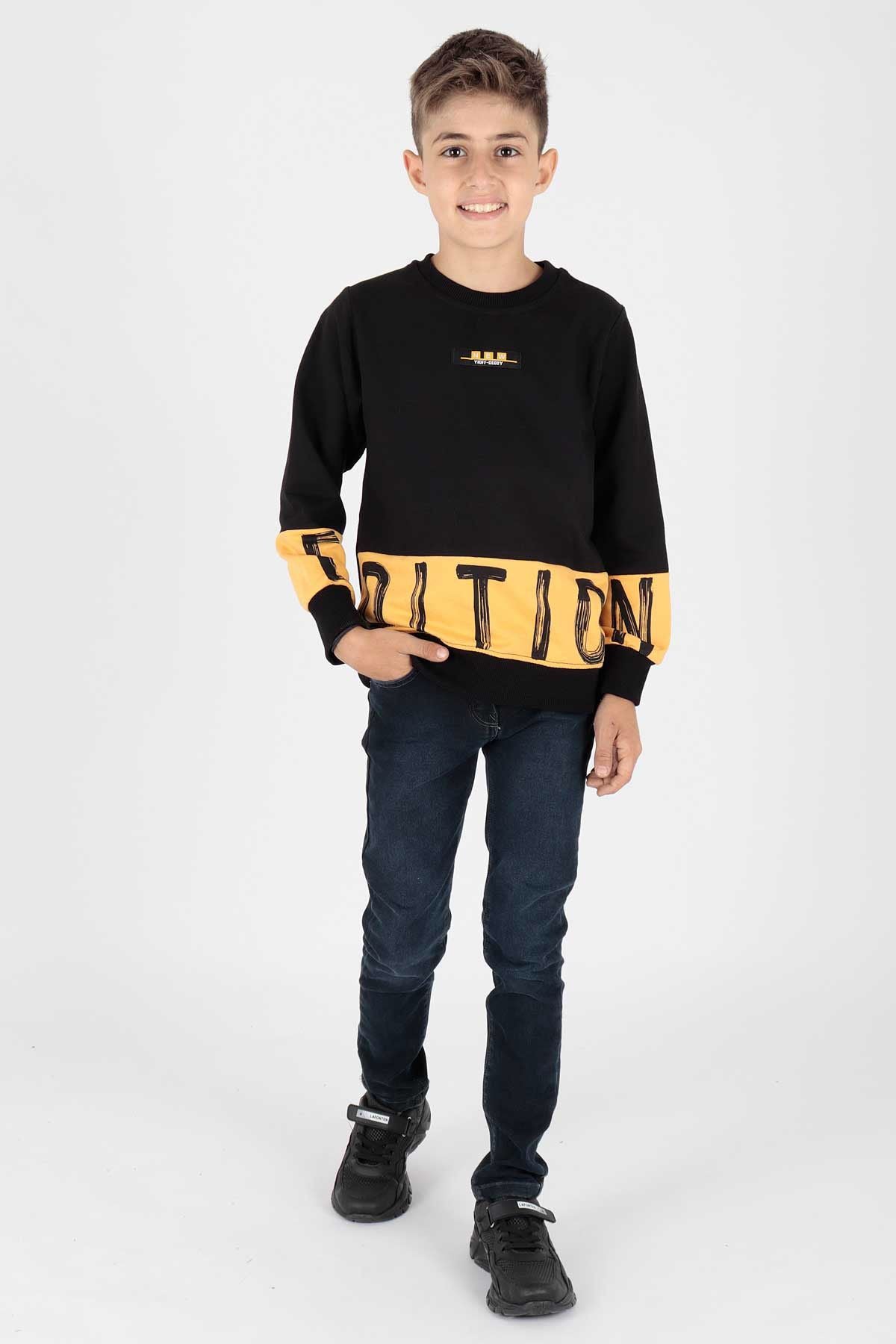 AHENK KİDS AK15121 MEN'S EDITION PRINTED SWEAT