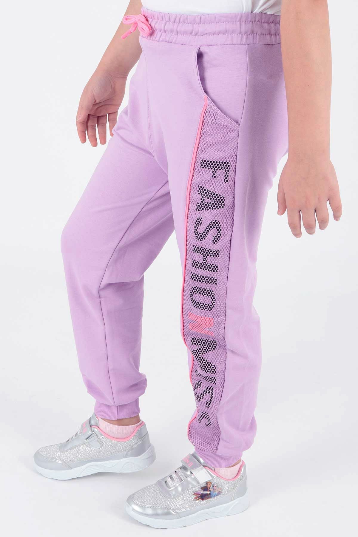 AHENK KİDS AK722463 GIRLS FASHİON PRINTED SWEATPANTS