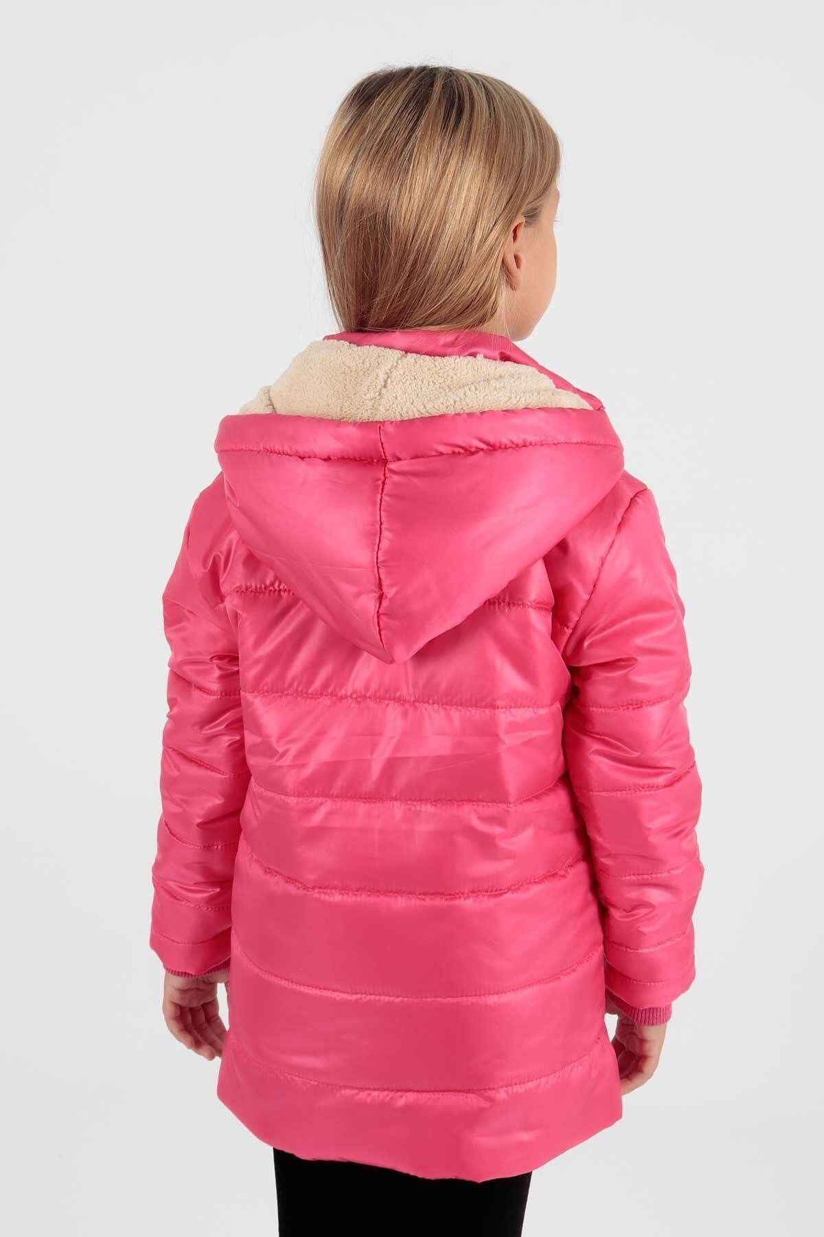 Girl's Coat with Welsoft Inside Girl's Coat Ak2236