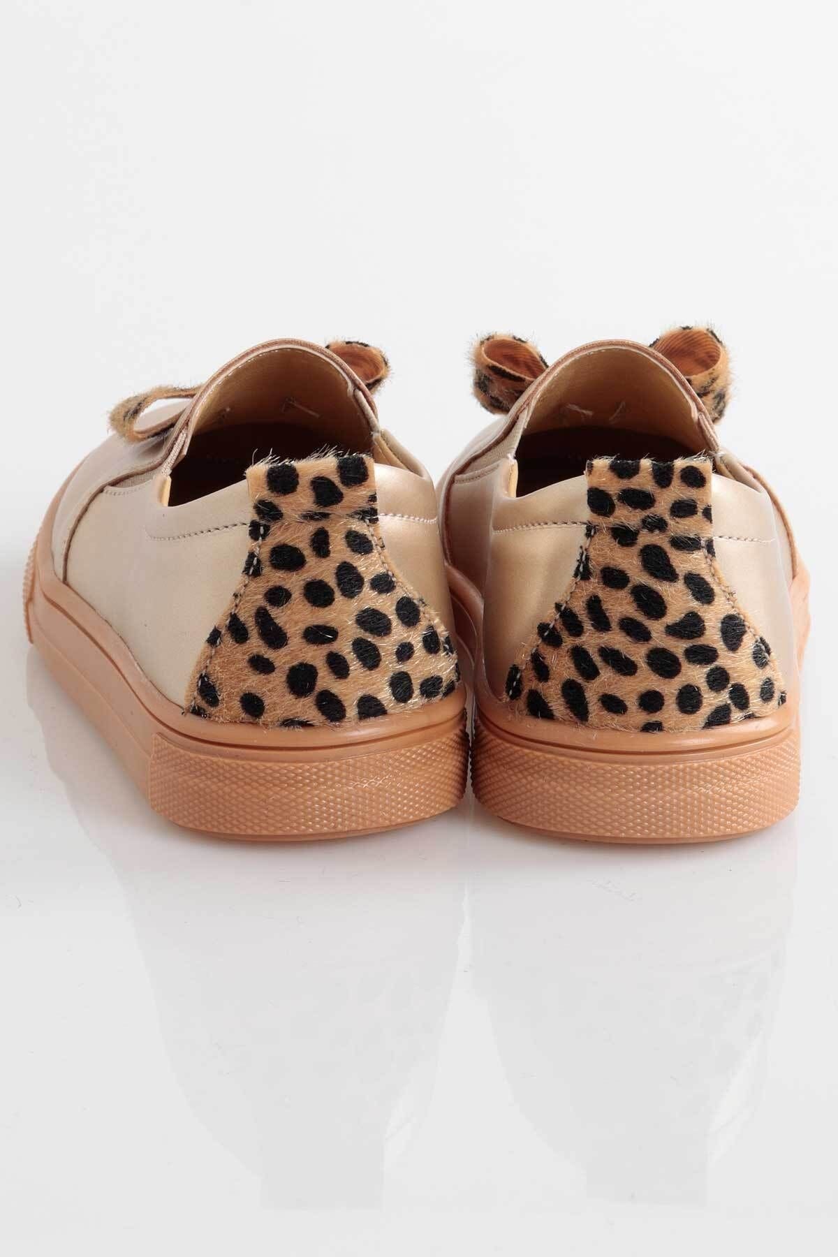 AHENK KİDS AK141640 GIRLS LEOPARD PRINT SHOES