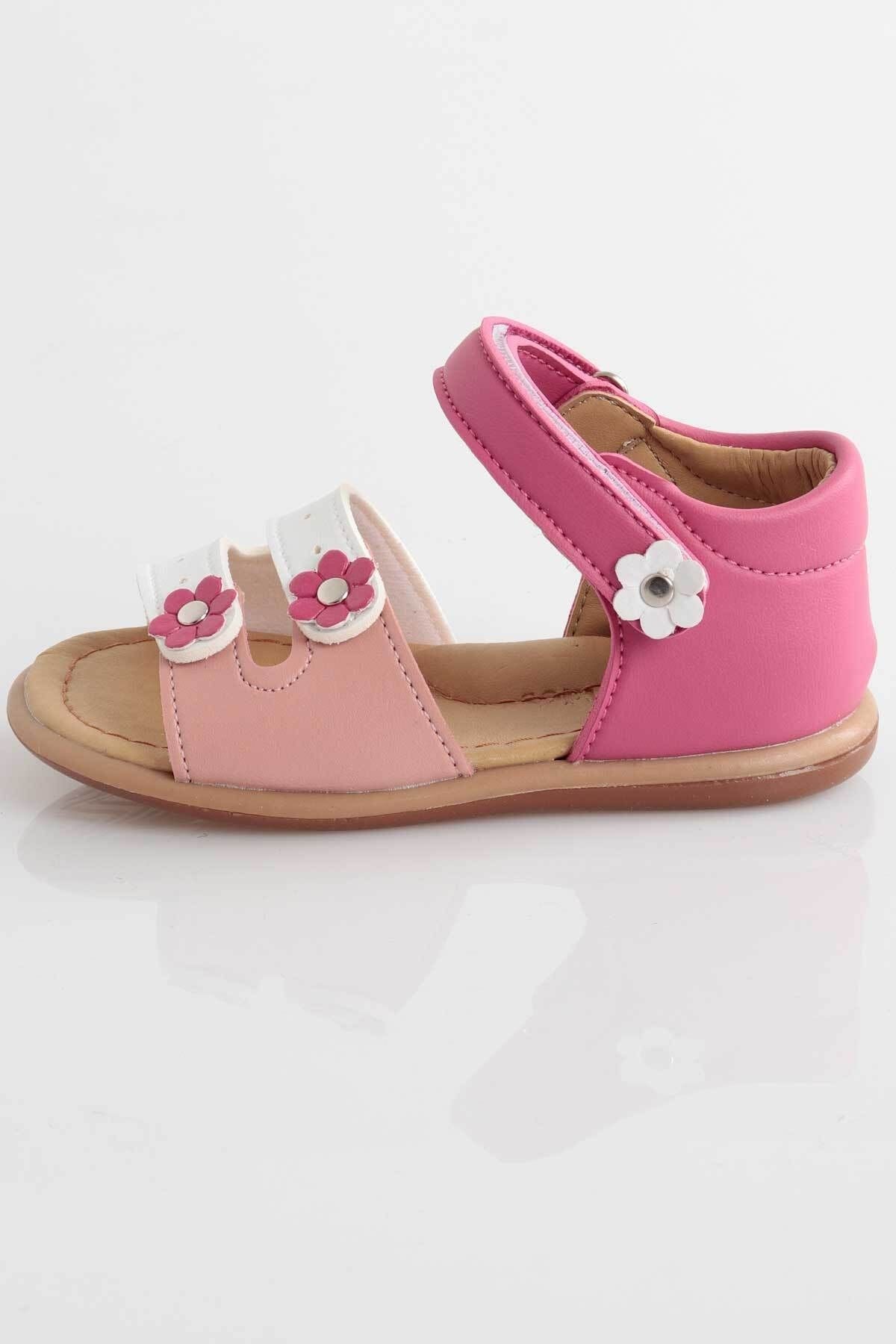 AHENK KİDS AK214 GIRLS' FLORAL SANDALS